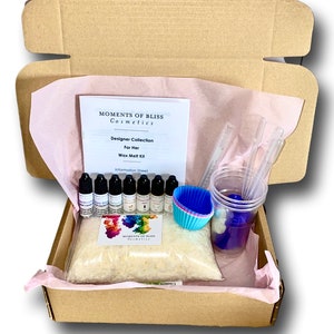 DIY Wax Melt Making Kits Huge Choice Starter Kits Designer Fragrances