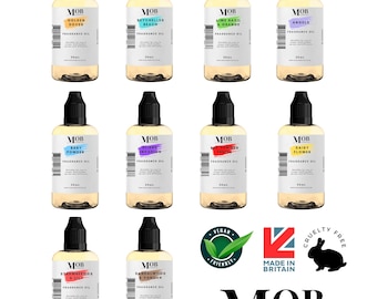 Oli profumati pregiati da 30 ml / Oltre 100 fragranze / Candele / Cera da sciogliere / Barrette a scatto / Bruciatori di oli / Diffusori / Saponi / Bombe da bagno / Aromaterapia