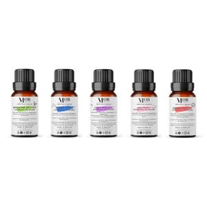 5 x 10ml Essential Oil Blends Starter Set | Aromatherapy Oils for Diffusers Fragrance Oils for Candle Making Wax Melts Soaps Scent Oils
