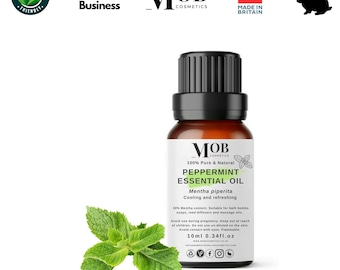Peppermint Essential Oil Mentha Piperita 100% Pure and Natural Strong Natural Mouse Spider repellent
