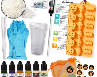 Halloween Themed Luxury DIY Wax Melt Making Kit | Massive Inventory | The Perfect Starter Kit or Gift