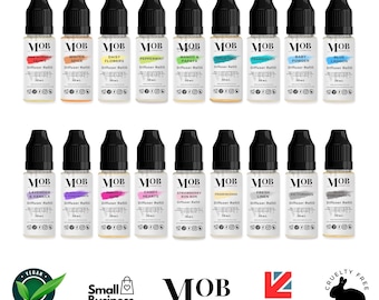 Recarga de aceite difusor de 10 ml: ¡Fragancias finas y de diseño altamente concentradas! Difusores compatibles: difusores de varillas para coches eléctricos.