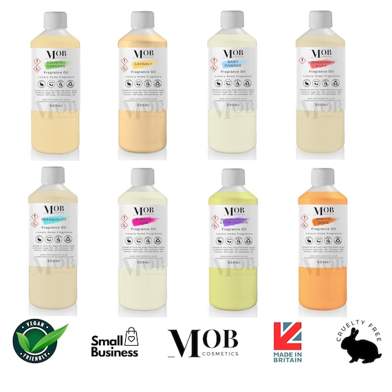 500ml Duftöle | 100+ Düfte | Kerzenduftöl Duftöle für die Kerzenherstellung Seifen Diffuser Wachs schmilzt Badebomben Aromatherapie