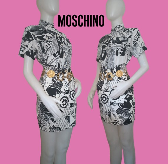 Moschino shirt vintage 90s - Gem