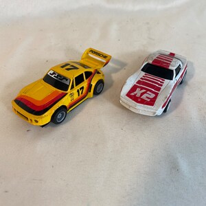Vintage 1980 s Tyco slot cars set 2