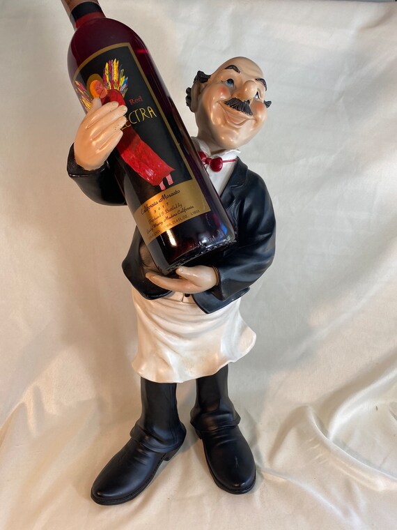 Wine Holder Table Top Display Vintage 1990s Great Detail Etsy