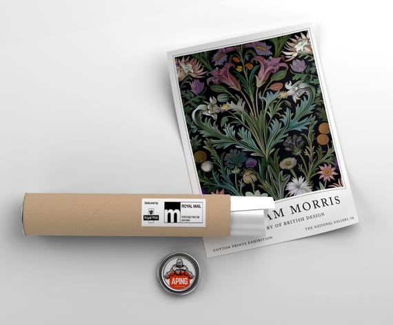 william morris tobacco William Morris Print, William Morris Poster, Botanical Print, Flowers  Print, Exhibition Print, Vintage wall art, Flower Market Print,