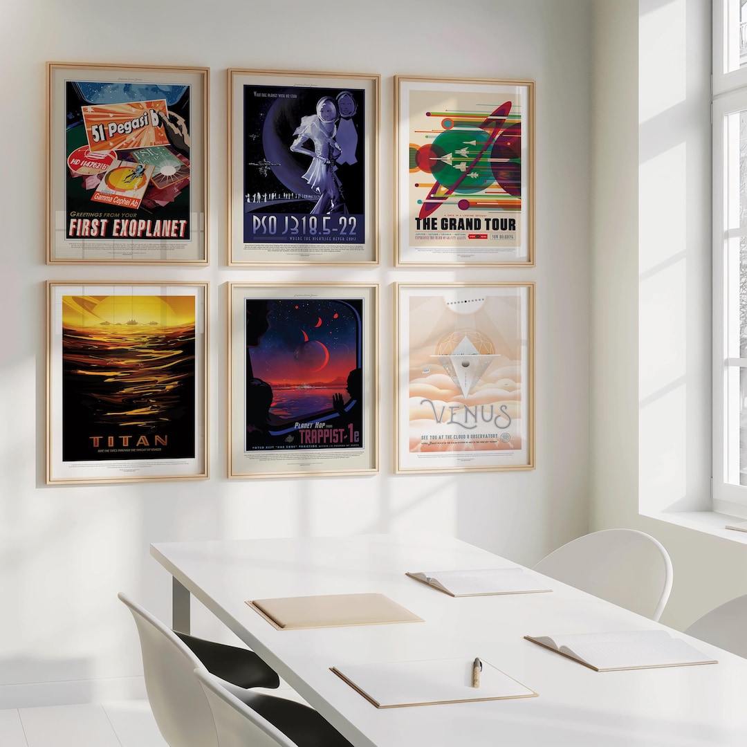 Nasa Space Travel Posters, Planet Posters, Nasa Prints, Outer Space Art ...
