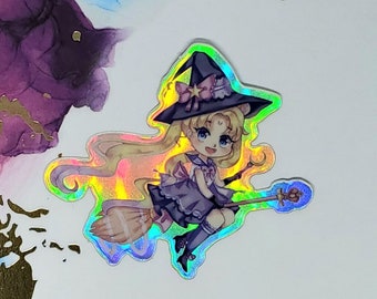Pegatina holográfica Sailor Moon Witch