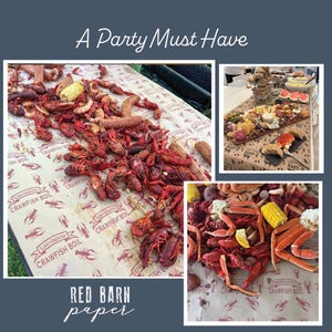 Seafood Party, Bake or Boil Table Runner | Low Country Boil | Personalized with your name image 8