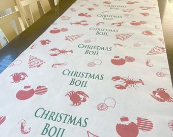 Christmas Boil Paper Table Coverin