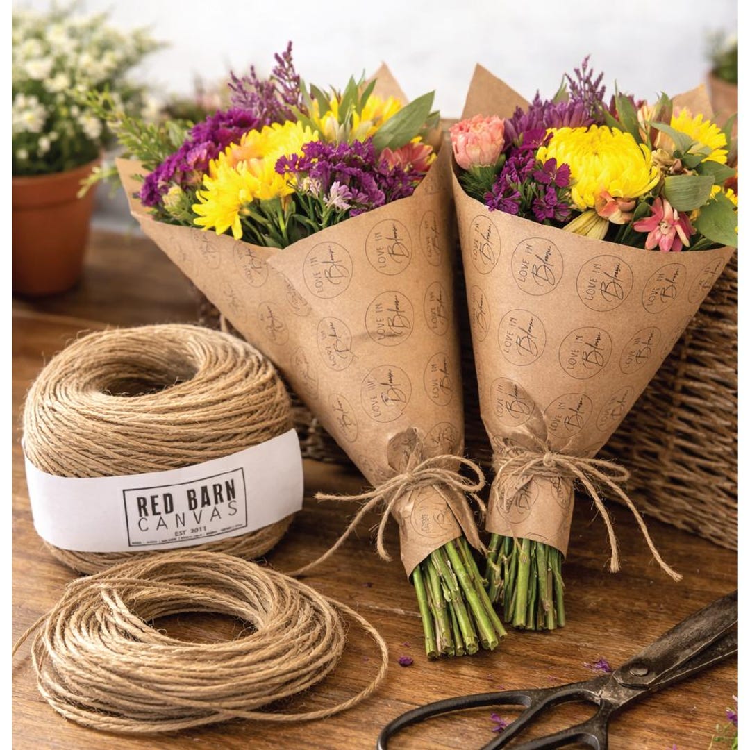 Jute String | Flower Wrap String - Etsy