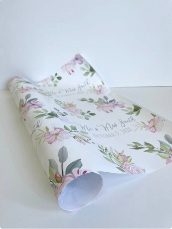 Personalized wedding gift wrap customize our Wrapping Paper Etsy