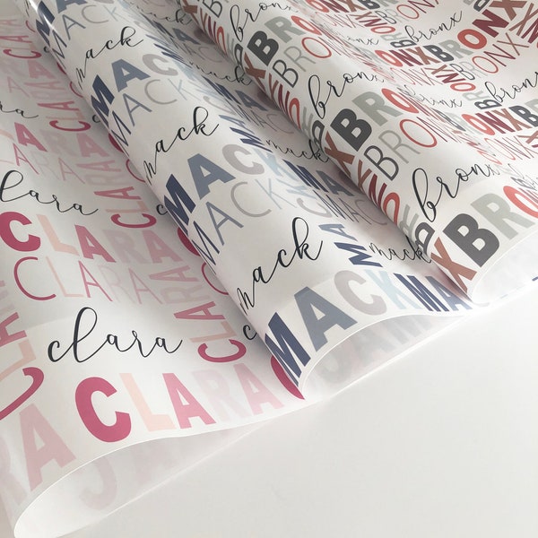 Cloth Wrapping Paper Etsy