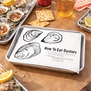 Oysters  |  Paper Placemats set of 25