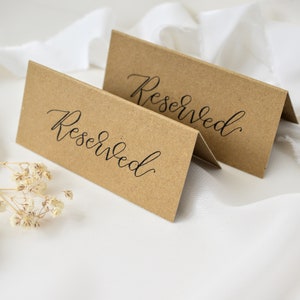 Reserved Seat Sign, Reserved Seating Tag, Wedding Reserved Sign, Reserved Row Sign, Reserved Chair Tag, Saved Seat Sign, Ceremony Seat Tag