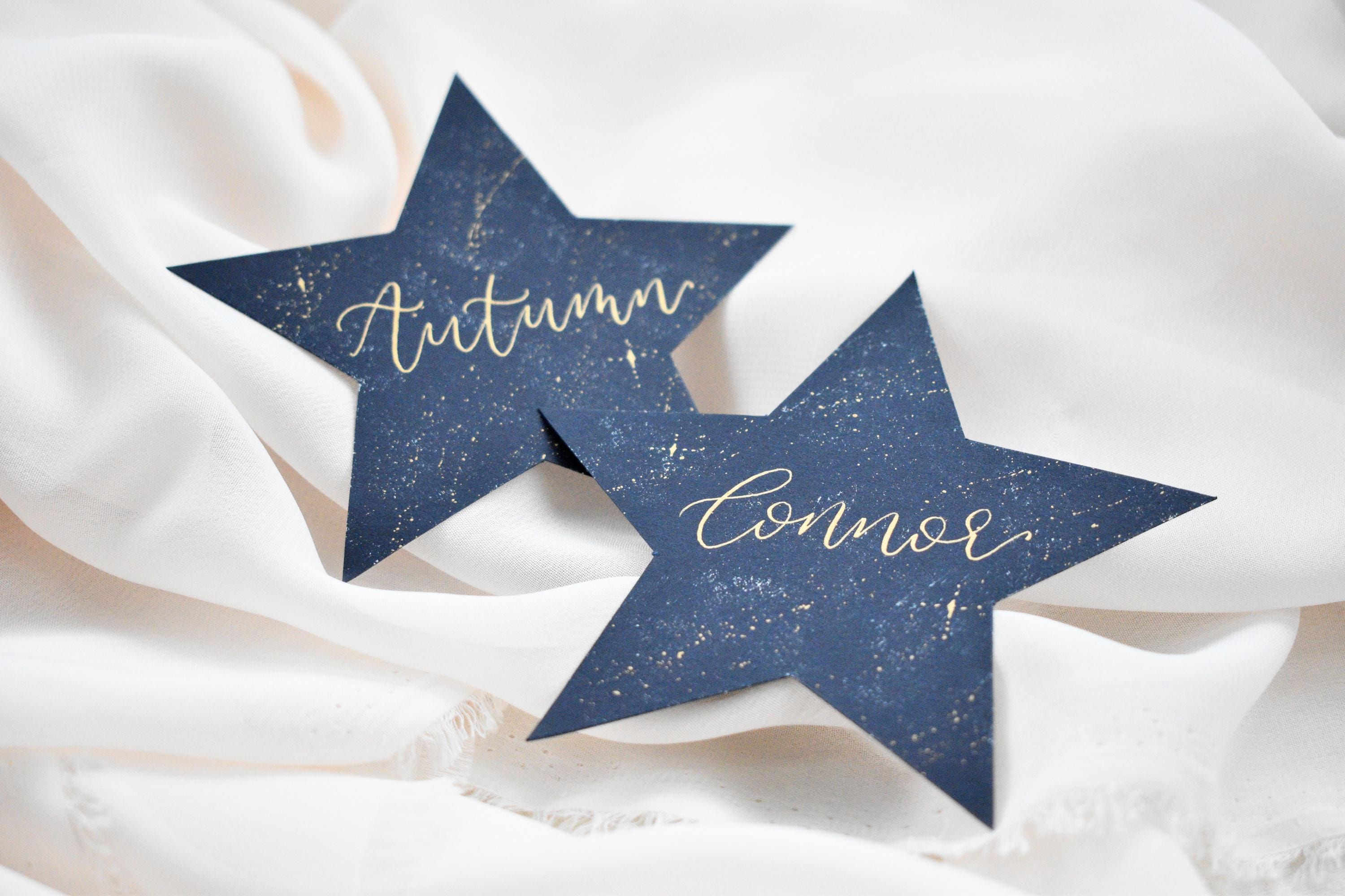 Celestial Wedding Place Card
