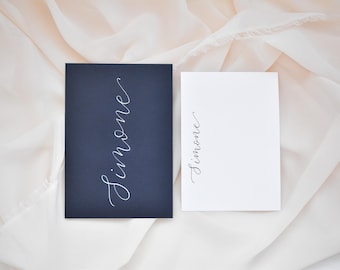 Wedding Favour Love Note For Guests, Handwritten Love Letter, Wedding Party Bridesmaid Thank You Gift, Personalised Envelope Seating Chart