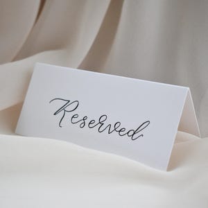Reserved Seat Sign, Reserved Seating Tag, Wedding Reserved Sign, Reserved Row Sign, Reserved Chair Tag, Saved Seat Sign, Ceremony Seat Tag
