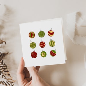 Cartes de Noël / cartes de voeux / cartes de vœux / festives / cartes d'art / carte simple / lot de 5 ou 10