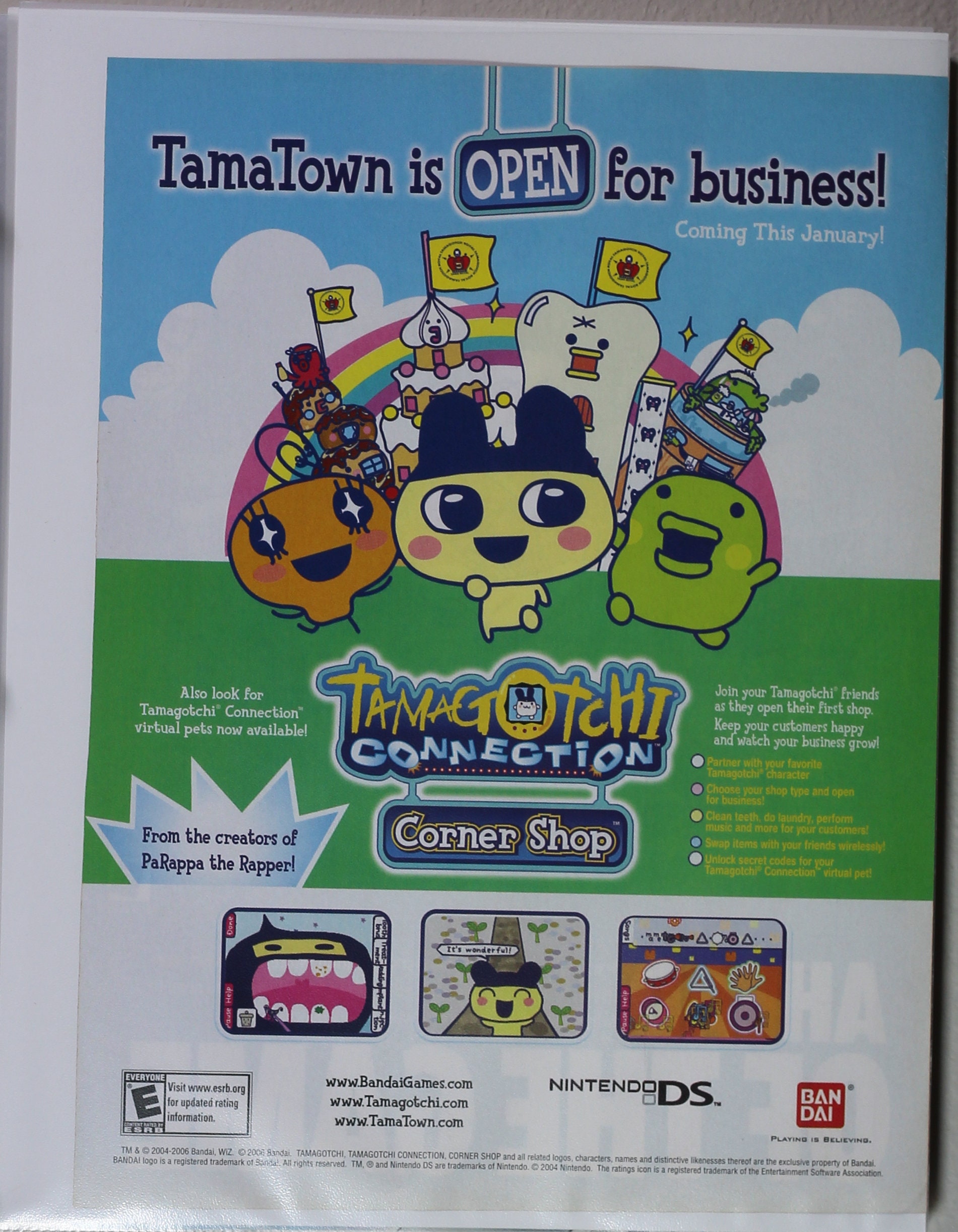 Tamagotchi Connection Print / Nintendo Ad / Poster - Etsy