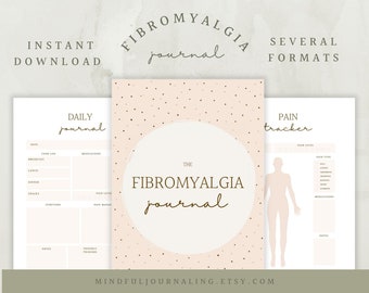 Fibromyalgia Printable Journal and Tracker