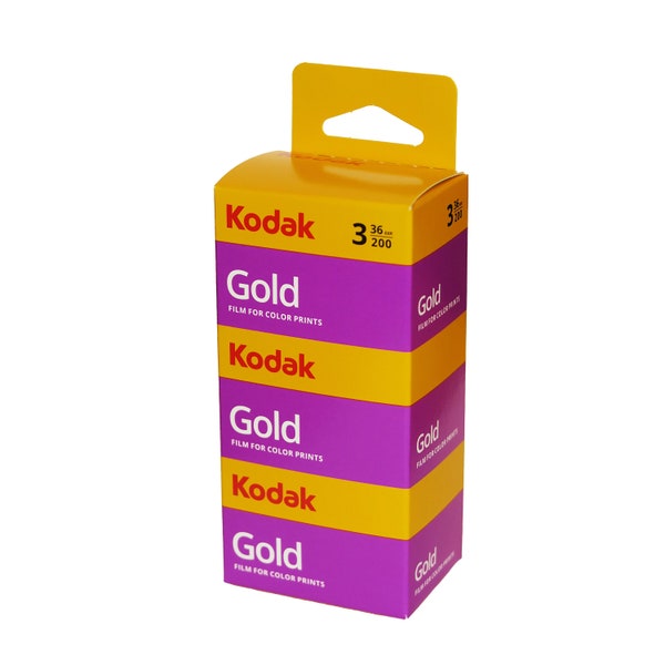 Kodak Gold 35mm Colour Film, Tri Pack