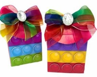 paper crafts milk box party personalized