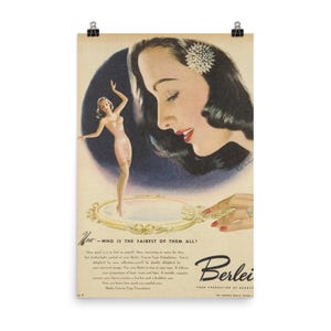Vintage Makeup Ad Poster