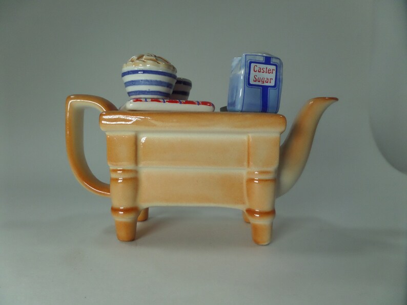 Paul Cardew Designs Small Teapot Tiny Baking Day Etsy