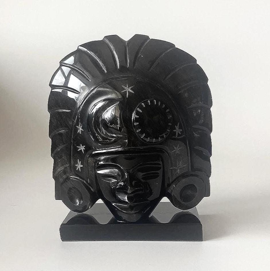 Mexico obsidian sculptures - Etsy 日本