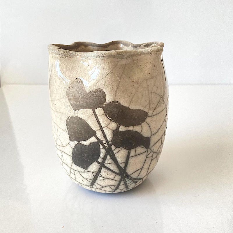Raku Pottery - Etsy