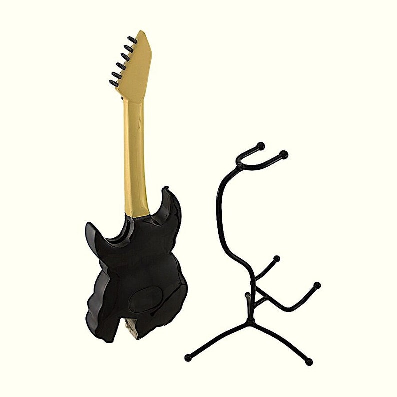 Tirelire Screaming Skull pour guitare électrique, tirelire avec support image 3