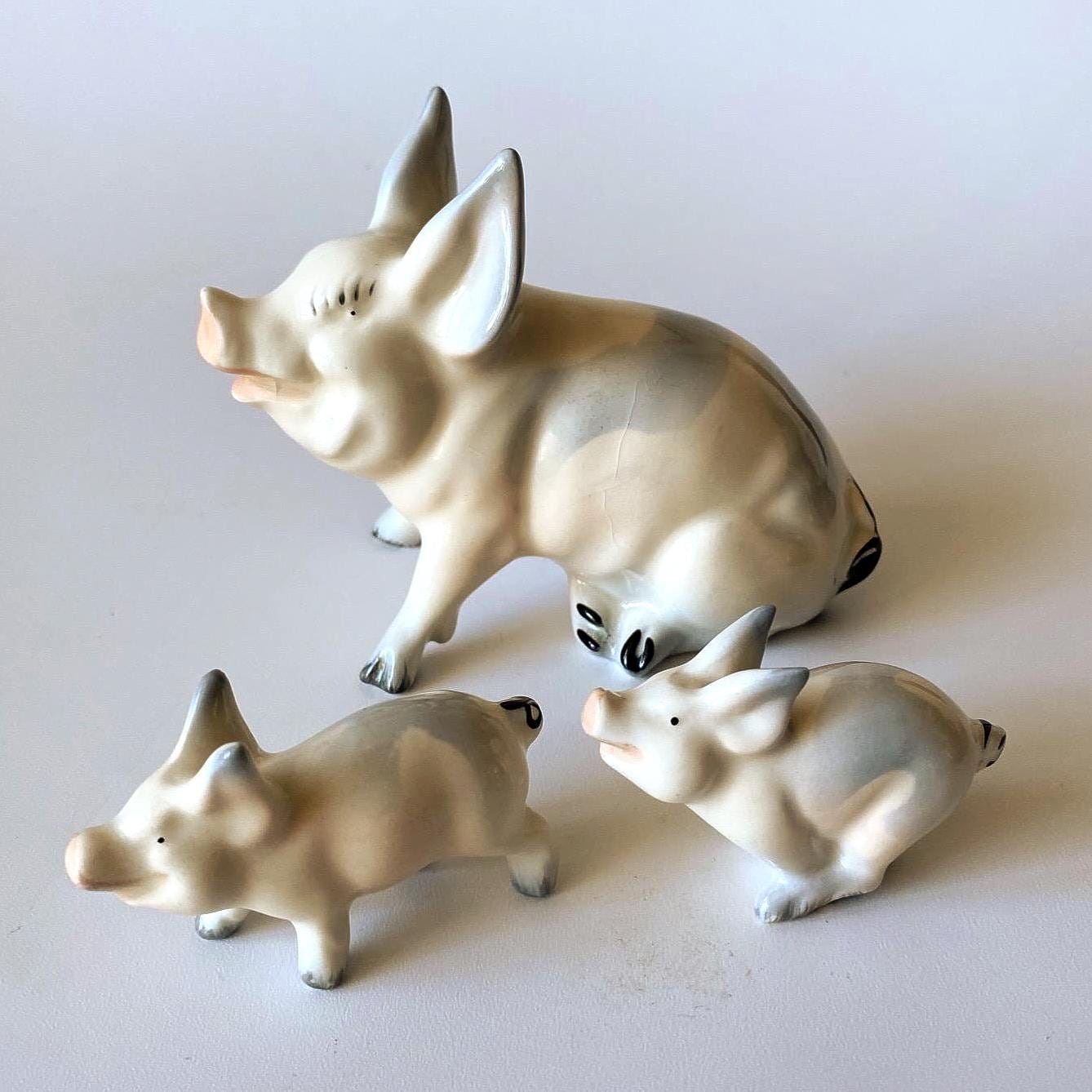 1960s Pottery Pig - Etsy