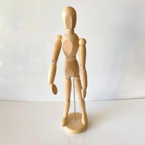 POSABLE MANNEQUIN IKEA Articulated Wooden Figure Vintage