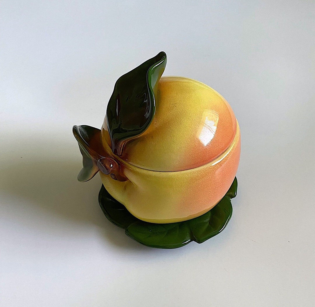 Goebel Apple Sugar Bowl Made in W.germany Vintage Signed Etsy