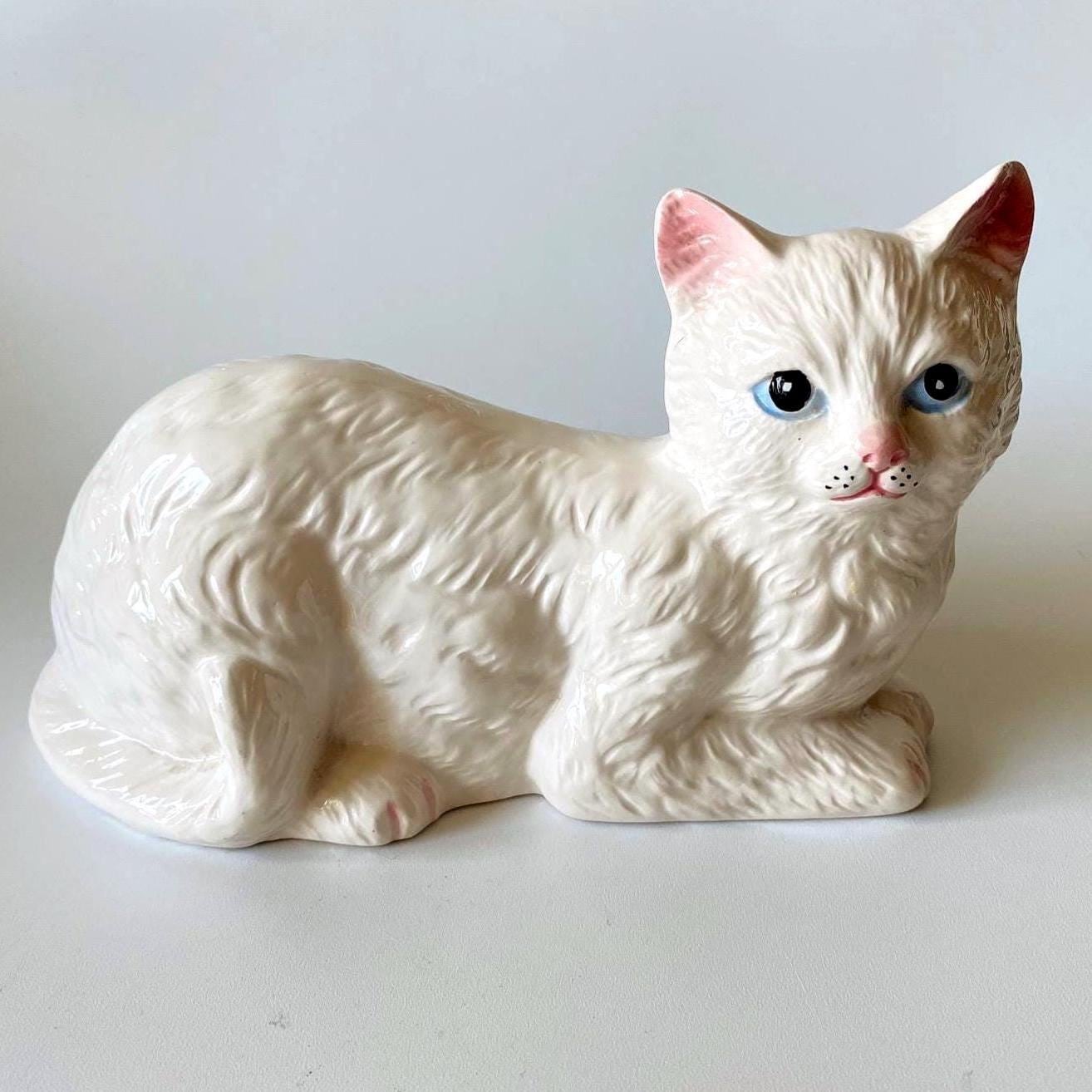 Beswick white cat - Etsy 日本