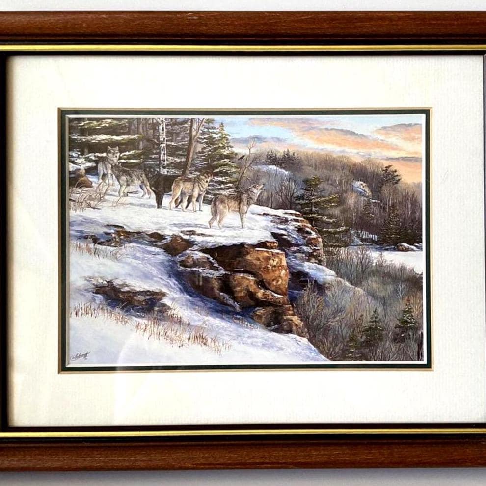 Vintage Robert Wood Painting - Etsy Canada