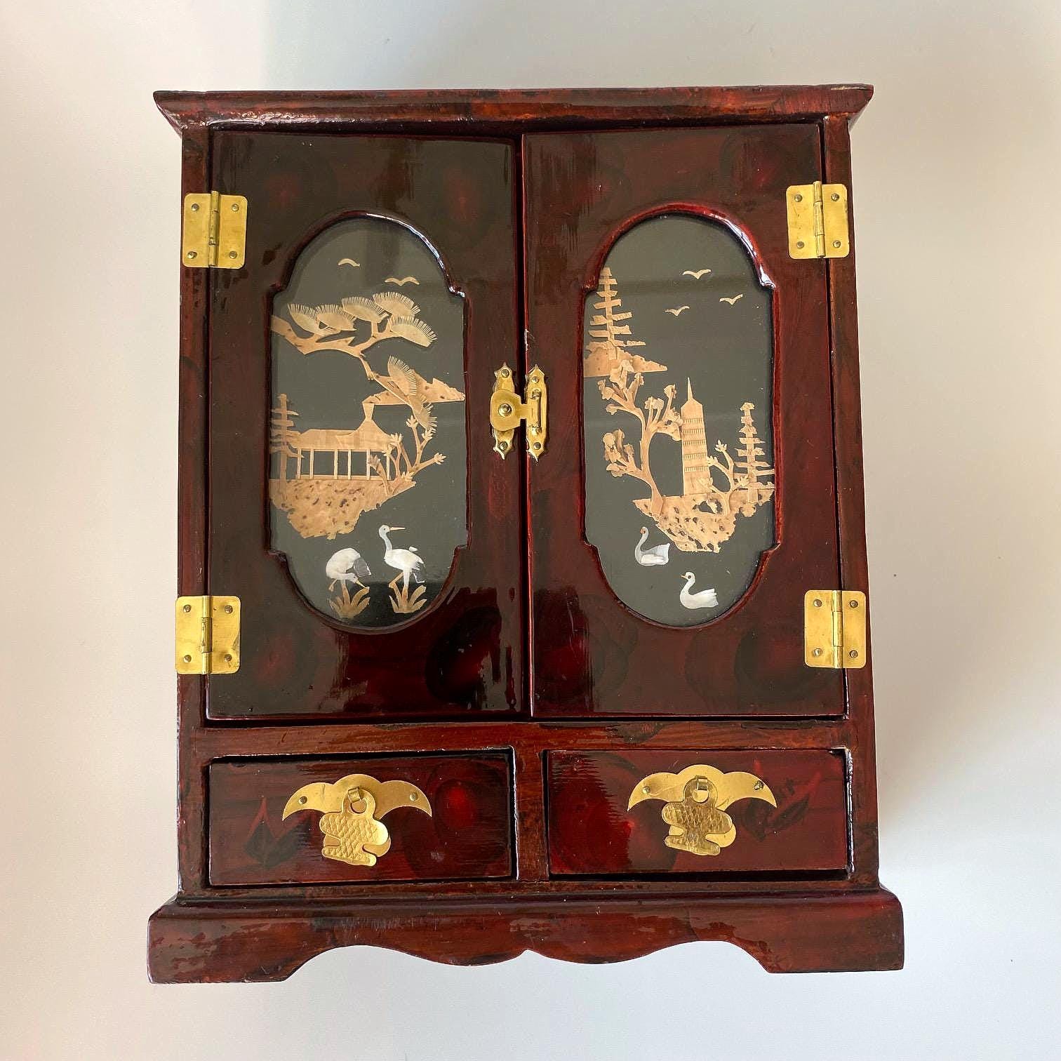 Chinese jewelry cabinet - Etsy 日本