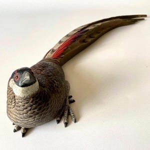 Fagiano vintage Bossons Fraser Art: statuetta da parete o da appoggio, rara