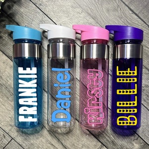 Personalised Water Bottle | 550ml Leak Proof | Birthday Gift Party Gift School Water Bottle | Son Brother Sister Daughter Birthday Christmas