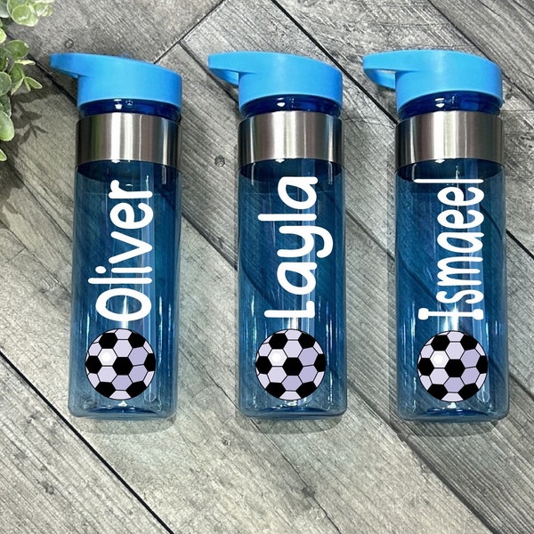 Personalised Water Bottle | 550ml Customised | Kids Water Bottle | School Bottle | Sports Bottle | Football Bottle | Birthday Gift