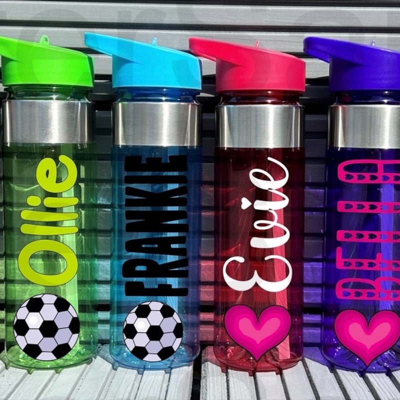 Personalized Kids Water Bottle - Etsy UK