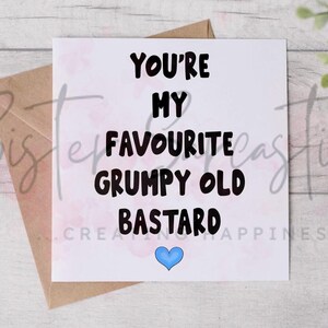 Father’s Day Card - Dad You’re My Favourite - Funny Card - Personalised Card - Fathers Day Card - Birthday Card