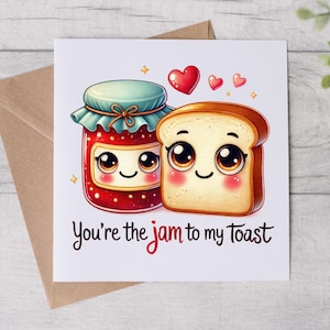 Carte d'anniversaire rigolote - Vous avez une petite touche personnelle - Carte rigolote - Carte romantique - Carte personnalisée