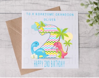 Personalised Kids 3rd 4th 5th Birthday Greetings Card Farm Animals Son Daughter Niece Nephew Grandson Granddaughter Birthday Card Gift
