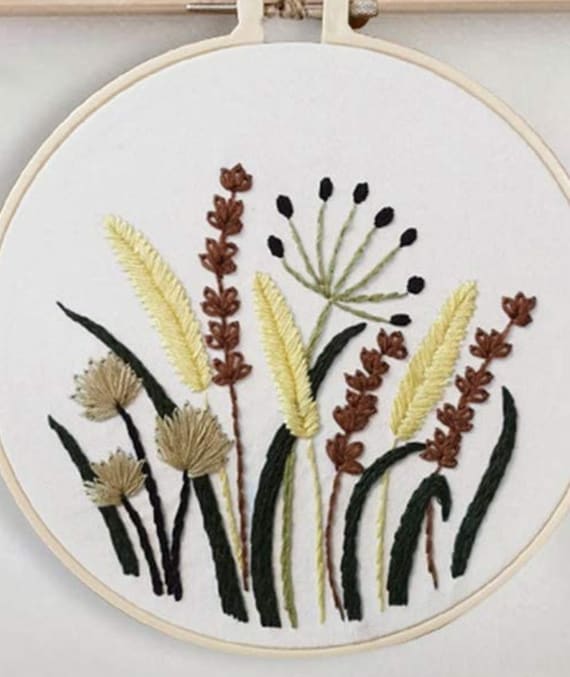 Consider the Wildflowers Embroidery Kit