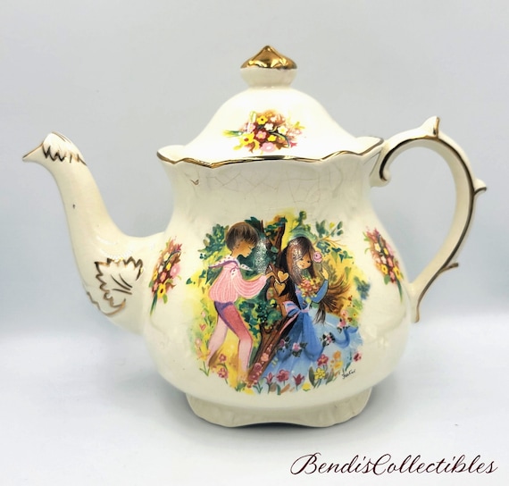英国ヴィンテージ Price & Kensington テディベア ティーポット Vintage Price Kensington Teapot . Collector Tea Party. England