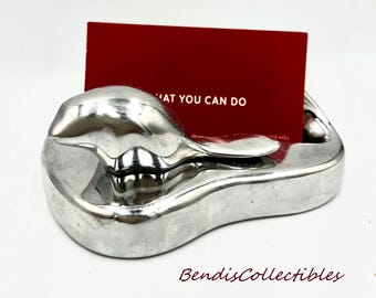 Vintage Hoselton Beaver Figurine Sculpture Aluminum Canada Stiefel