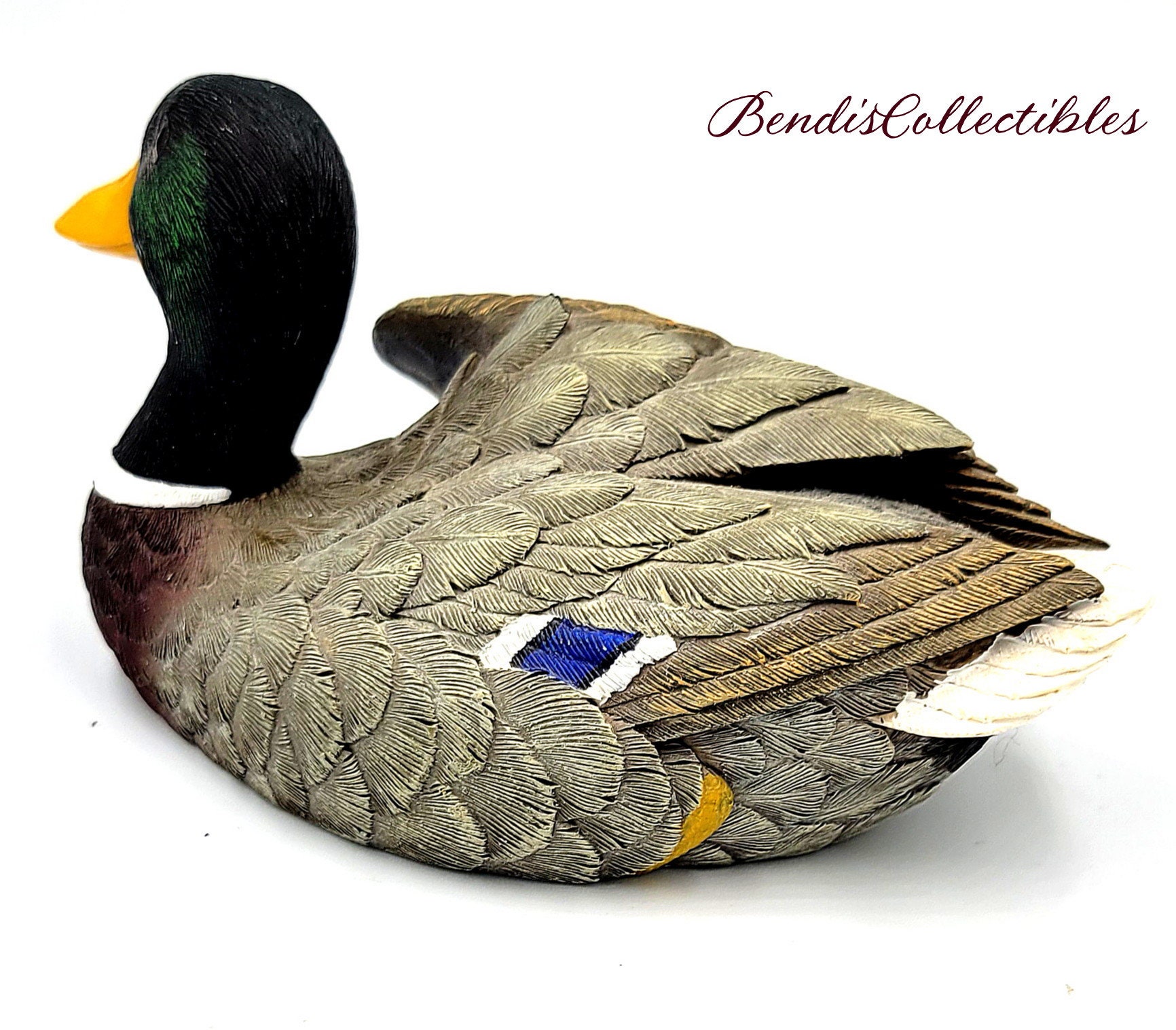 Vintage Mallard Duck Decoy. Rare Marshland Collectibles Canada